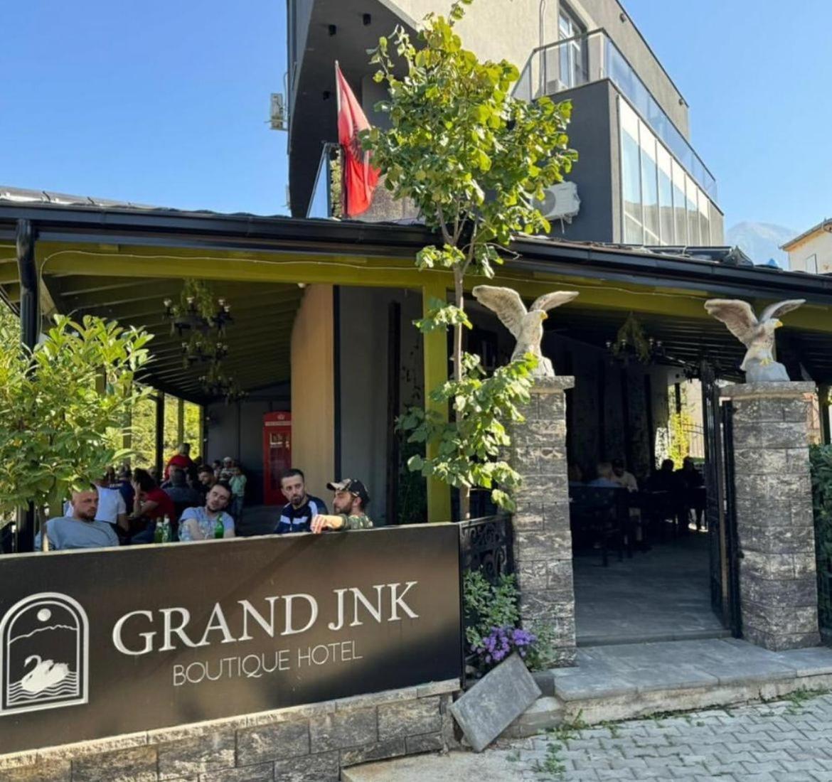 Grand Jnk Boutique Hotel Kukes Экстерьер фото